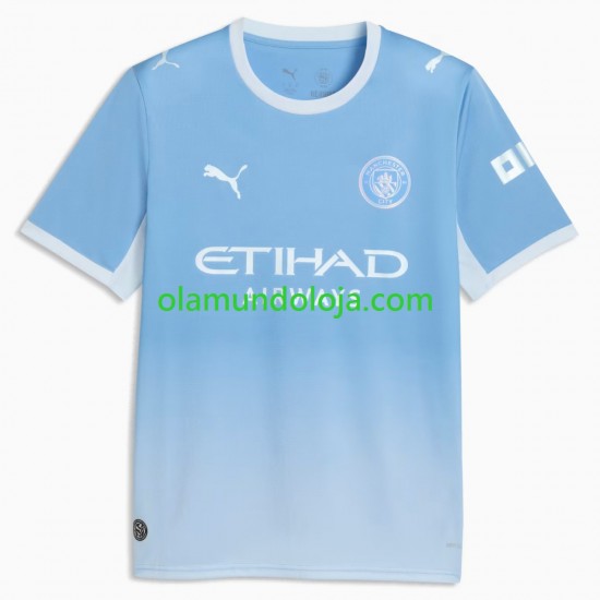 Camisola Manchester City Homem Equipamento Primeiro 2026-2027 Manga Curta